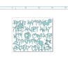 Grunge create inspire rubber stamp  RUBBER ONLY  stamp 60 x 50