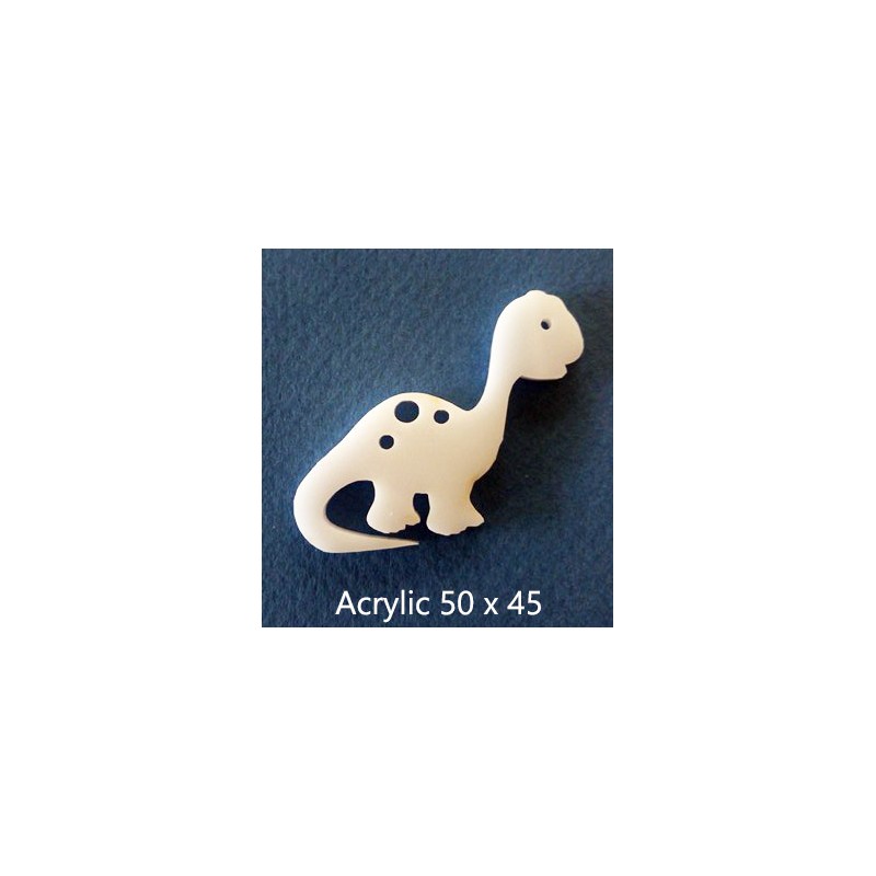 Dino Dinosaur Acrylic(brooch pack of 4)( Earrings pack of 10)