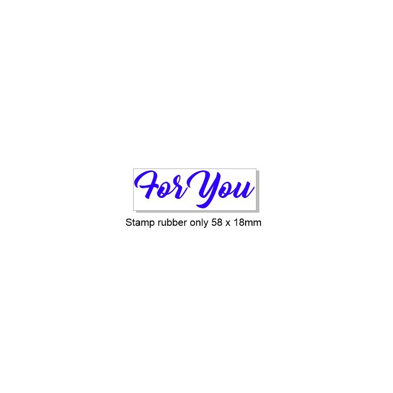 For You  58 x 18mm