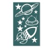 Solar System,Galaxy, Saturn,planets,Space Ship