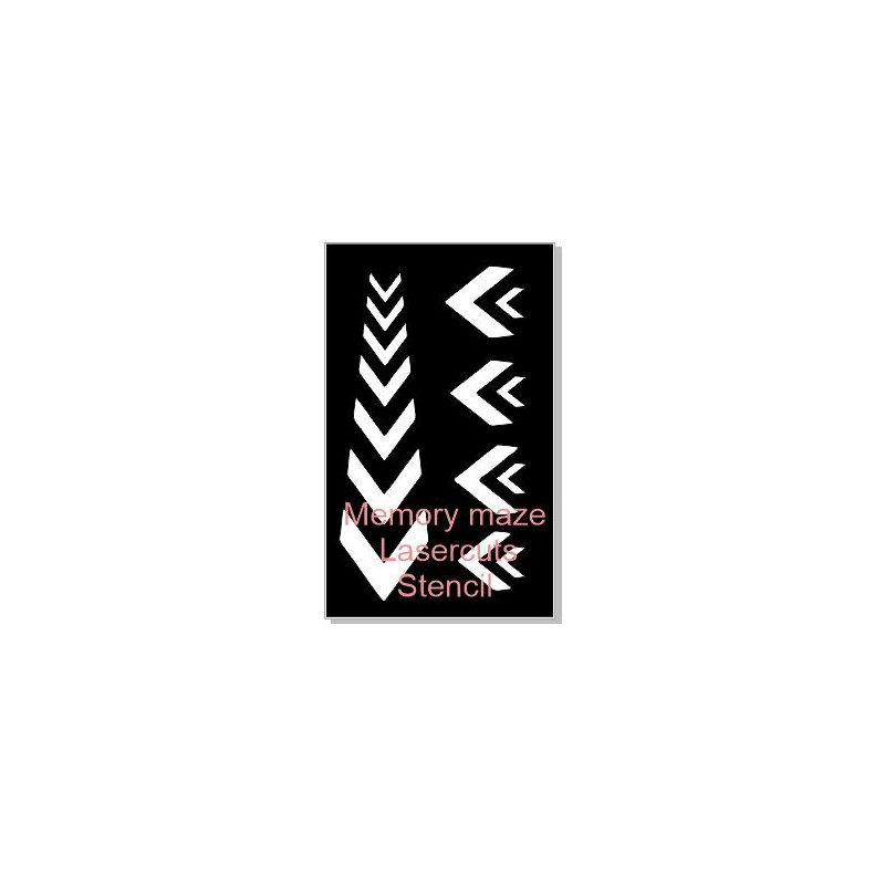 V drops stencils stencil 110 x 180mm Stencil Min buy 3