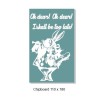 Alice  rabbit 110 x 180mm min buy 3