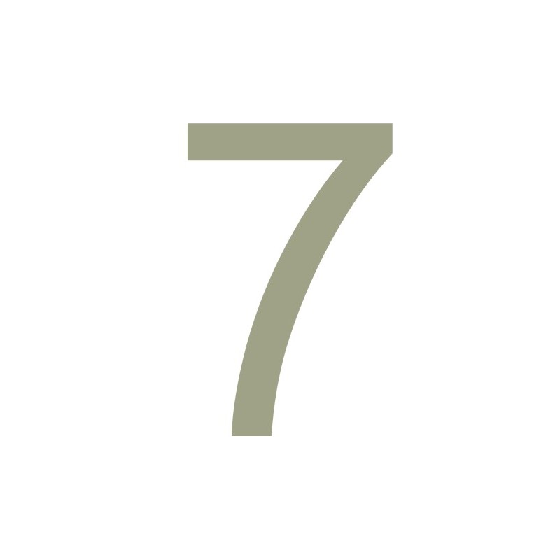 Arial 40mm Number - 7.
