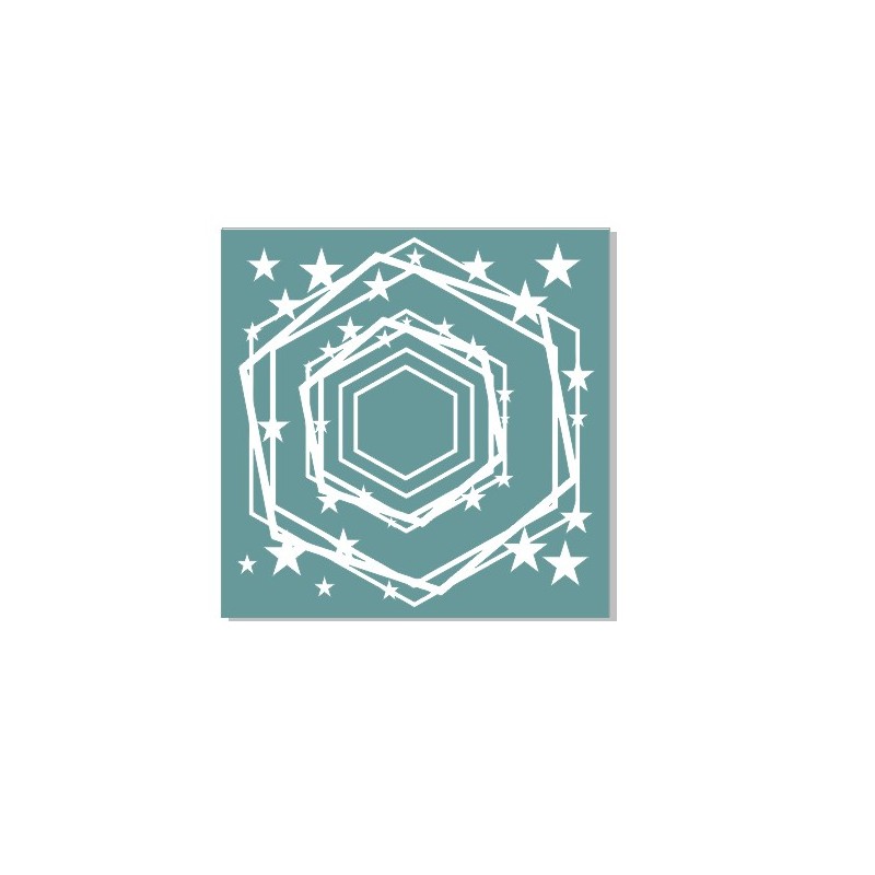 star butterfly frame,300 x 300mm
