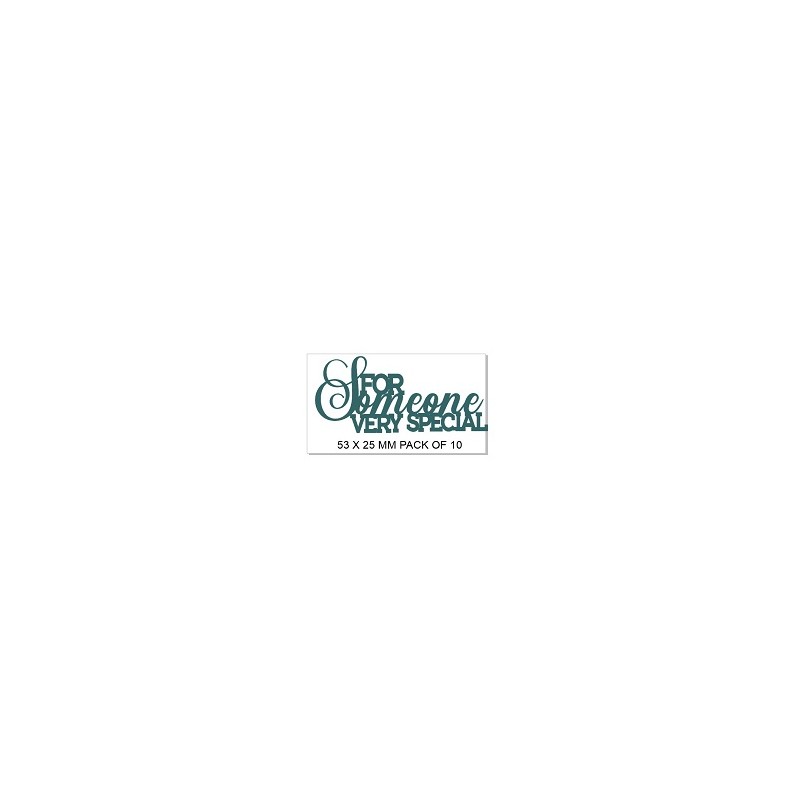 For someone very special,pack of 10, Ideal for your card making,