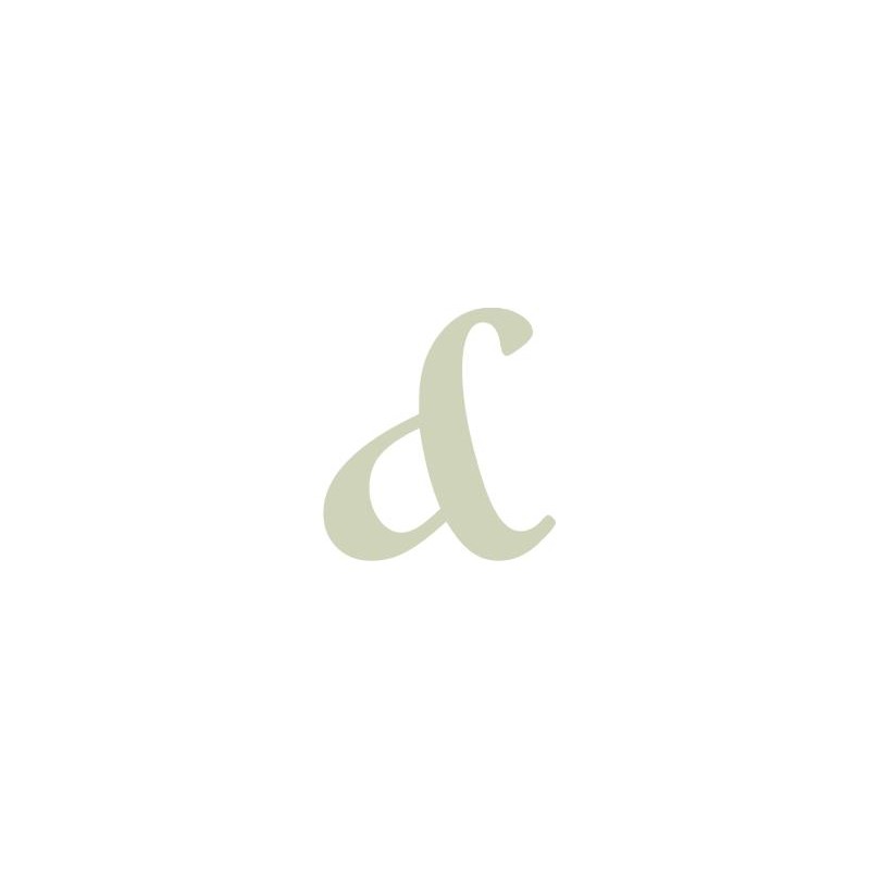 Script 20mm Lowercase Letter - &