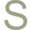 Arial 40mm Letter - S