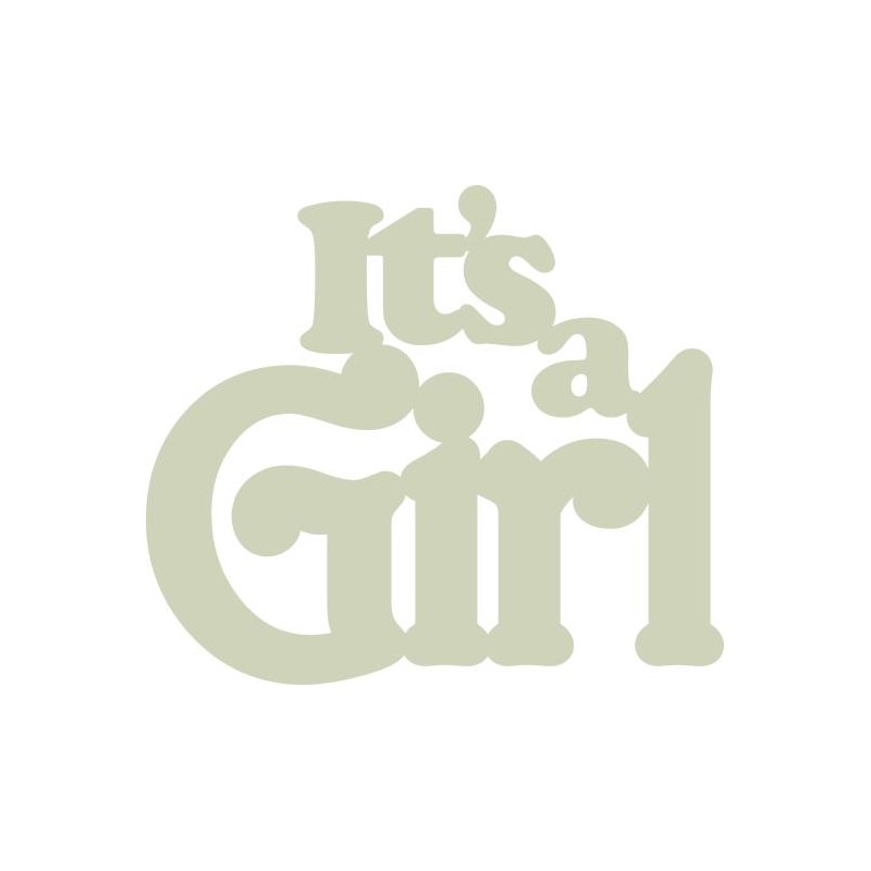 It\'s a Girl pack of 10