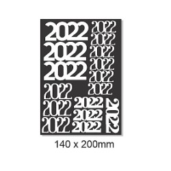 2022- 140 x 200mm. Min buy 3