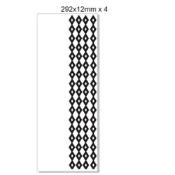 Diamond chain, 293mm x 12 mm x 4, min buy 3.
