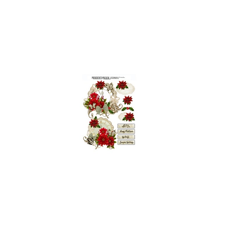 Christmas Cuttable, clock, min buy 5