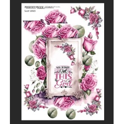 A4 cuttable suitable for Scrapbooking, card making, Journals and off the page designs