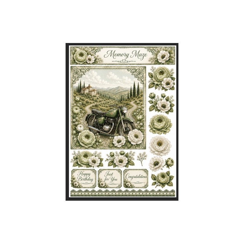 A4 Custom Card Making & Scrapbooking – Handmade, One-of-a-Kind