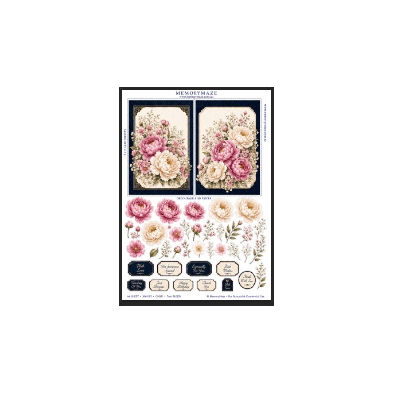 A4 Custom Card Making & Scrapbooking – Handmade, One-of-a-Kind