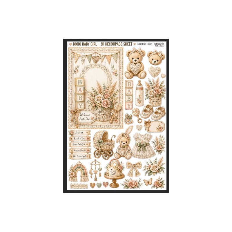 A4 Custom Card Making & Scrapbooking – Handmade, One-of-a-Kind