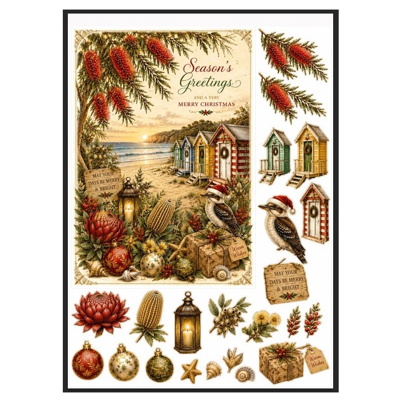 VP Scutt 121026 Seasons Greetings Kookaburra 121026