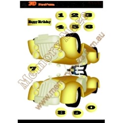 Car shaped card
